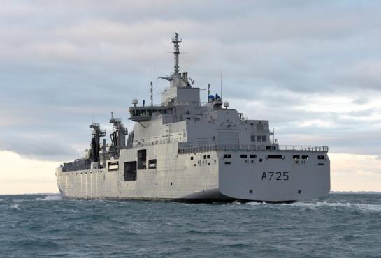 Jacques Chevallier Logistic Support Ship Sea Trials Kick-Off